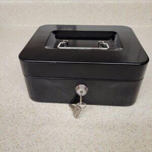 Metal Cash Box with Lock